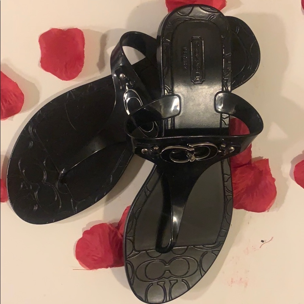 🌻 COACH FLIP-FLOPS